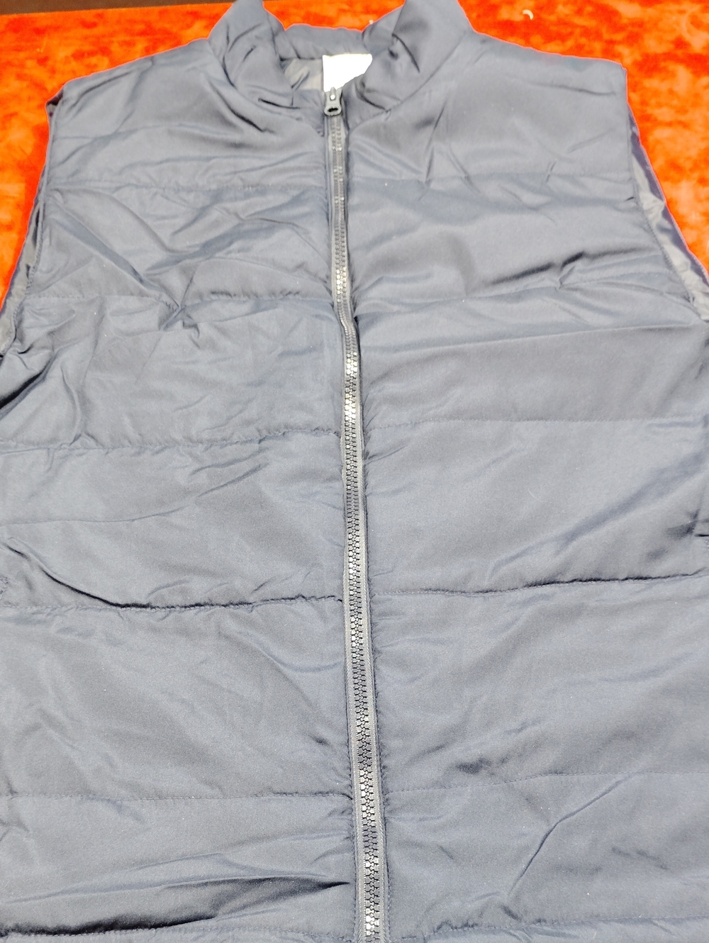 Athletic Works Navy Quilted Puffer Vest